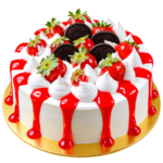 cake rouge etbanl